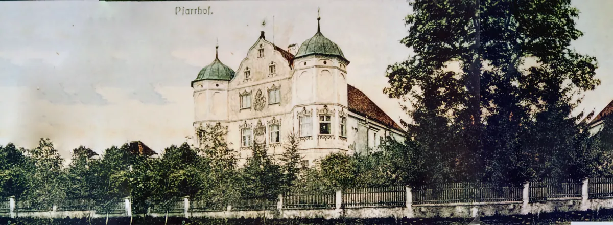 Pfarrhof Holzhausen um 1920