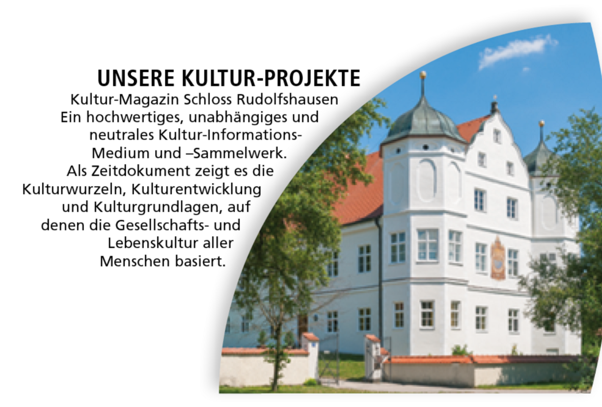 Schloss Rudolfshausen - Kultur-Projekte